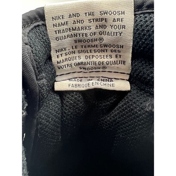 Nike Black Dunk Sky Hi Hidden Wedge Essential Leather Sneaker Size 8 - Picture 7 of 11